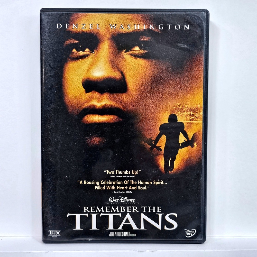 Remember‎ the Titans DVD Denzel Washington Disney Special Edition Sports Movie